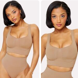 NWT YITTY Nearly Naked Shapewear Midi Bra Size XL.